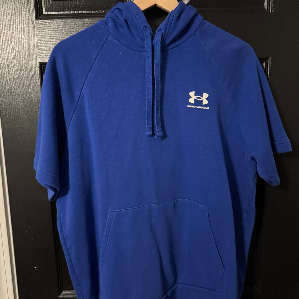 Mens Under Armour Lightweight Blue Sweatshirt